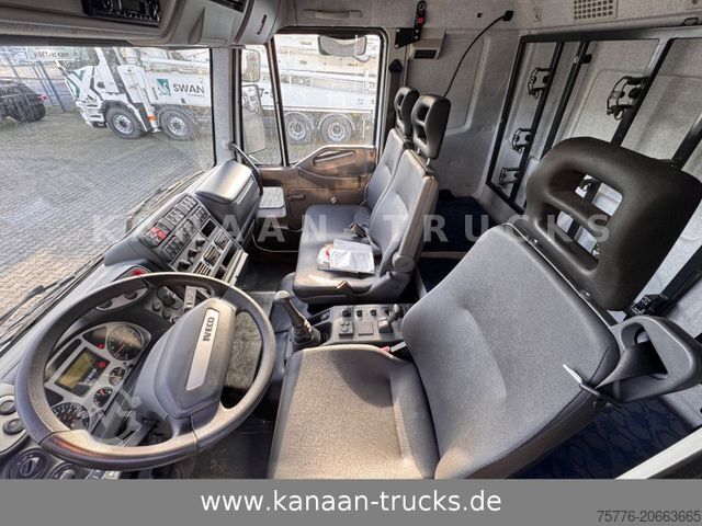 Flatbed truck with tarp IVECO 140 E240 Eurocargo 4x4 Miltär Camper Expedition