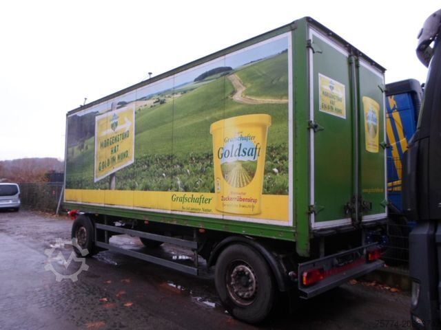 Box trailer ACKERMANN-FRUEHAUF KOFFER ANHÄNGER