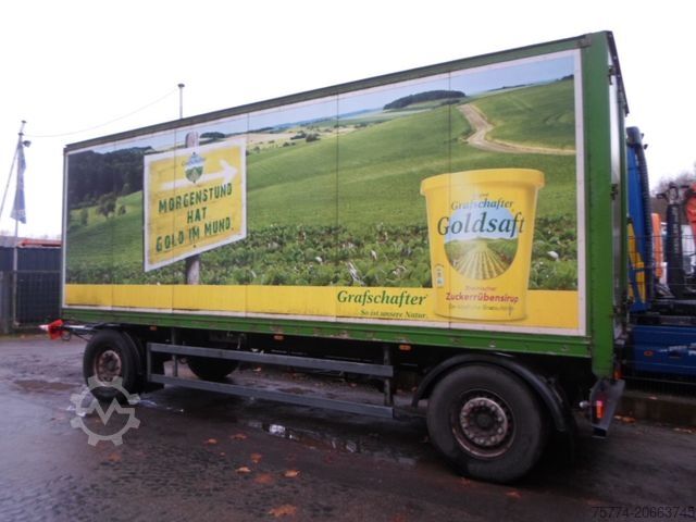 Box trailer ACKERMANN-FRUEHAUF KOFFER ANHÄNGER