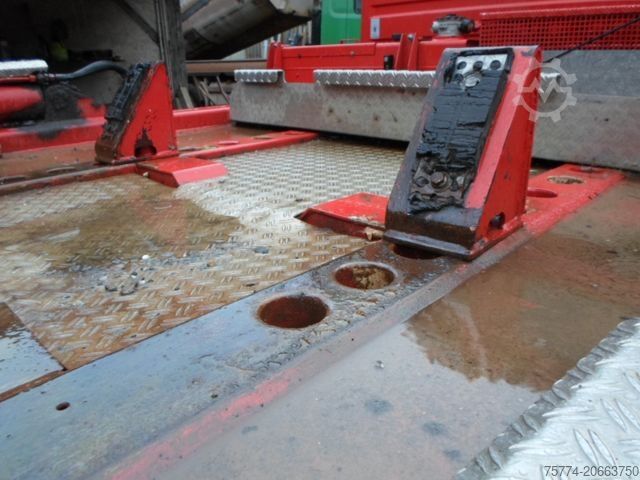 Skip truck MERCEDES-BENZ 1324 L/ MEILLER TELEABSETZKIPPER !!