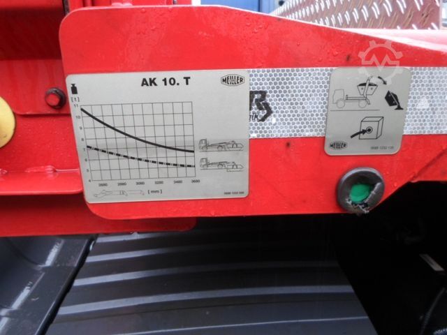 Skip truck MERCEDES-BENZ 1324 L/ MEILLER TELEABSETZKIPPER !!