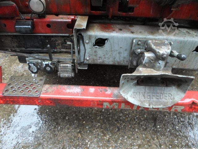 Skip truck MERCEDES-BENZ 1324 L/ MEILLER TELEABSETZKIPPER !!