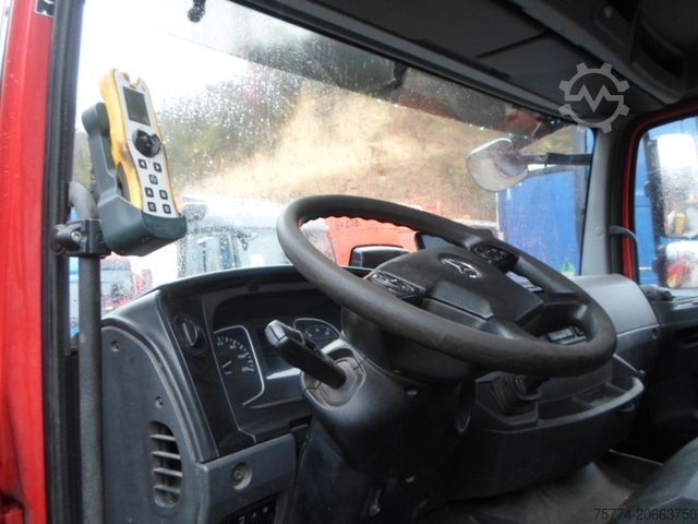 Skip truck MERCEDES-BENZ 1324 L/ MEILLER TELEABSETZKIPPER !!