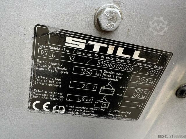VS-22848 Electric triplex forklift truck Still RX50-13 STILL RX50-13