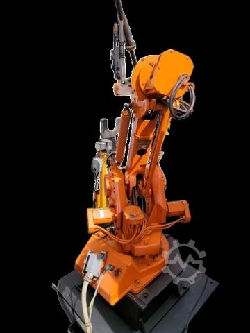 Compact welding cell with manual turntable ABB Robotics Kompaktschweißzelle IRB 140