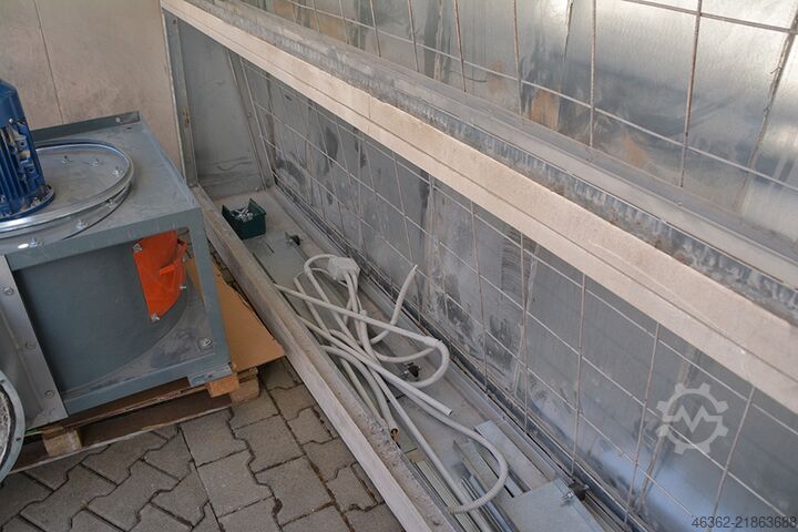 Paint mist extractor TECNOAZURRA SUCHA KABINA DO MALOWANIA NATRYSKOWEGO