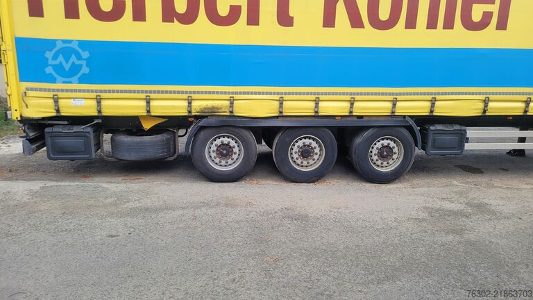 Platform Kögel Standard Portaltüren Edscha Liftachse