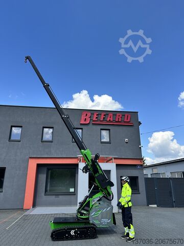 Minikran XM1200 - Tragkraft 1500 KG Befard XM1200 z lemieszem i widłami