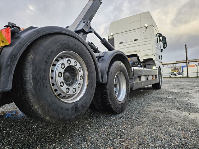 Roll-off tipper MAN TGX 26.440 Euro5, Defekt, Motor startet