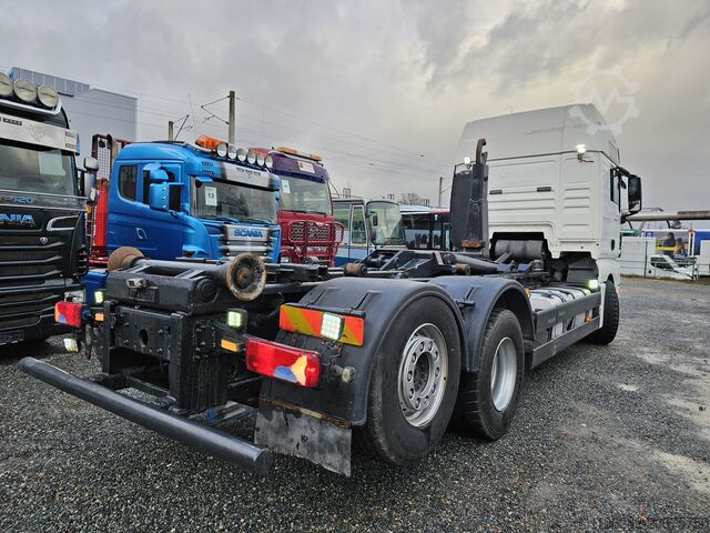 Roll-off tipper MAN TGX 26.440 Euro5, Defekt, Motor startet