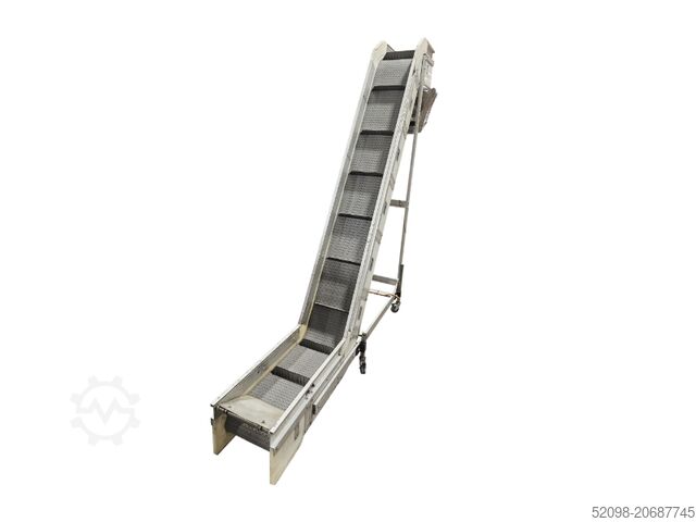 Angled conveyor belt, H: 2,150 mm Fimatech 1000005827, FB: 285 mm