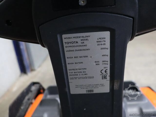 Niederhubwagen BT LPE200