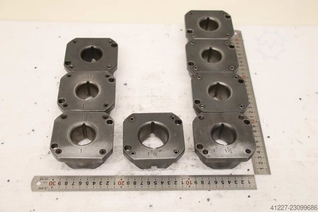 Punching tool: Pipe notching tool, 18 pieces Mubea 1" bis 1 1/4" / 1" bis 2"