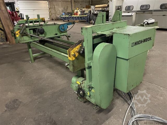 Double end trimmer saws Weinig High-Mech 893 not Hydromat
