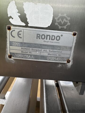 Pastry and viennoiserie production line RONDO - RADEMAKER Sheeting Line - Rondo Topline ASTEC
