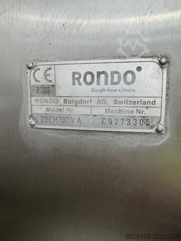 Pastry and viennoiserie production line RONDO - RADEMAKER Sheeting Line - Rondo Topline ASTEC