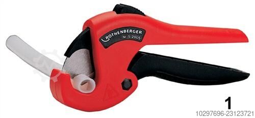 Plastic pipe cutter ROCUT® TC - 1 pc ROTHENBERGER 