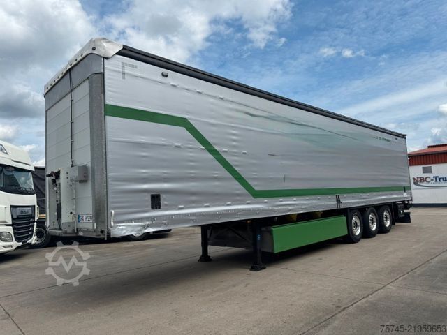Open semitrailer with tarp SCHMITZ CARGOBULL * ALCOA * LIFTACHSE * SCHNELLADESYSTEM*TOP