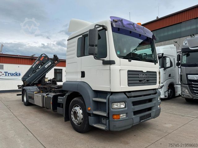 Swap body truck MAN TGA 18.350* ATLAS KRAN *  ANALOG-TACHO *WENIG KM