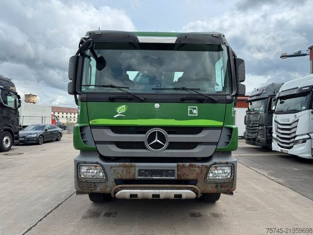 Roll-off tipper truck MERCEDES-BENZ ACTROS 2644 * 6 X 4 * HIAB KRAN 10 M * B&B *EPS