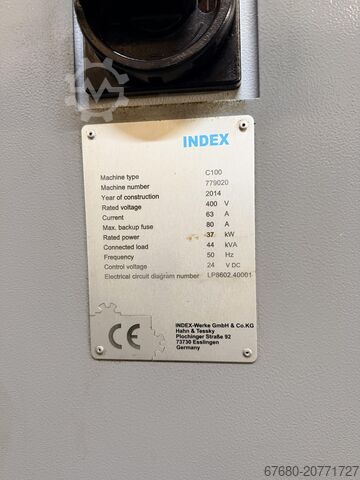 Mehrachsige CNC-Drehmaschine Index C100