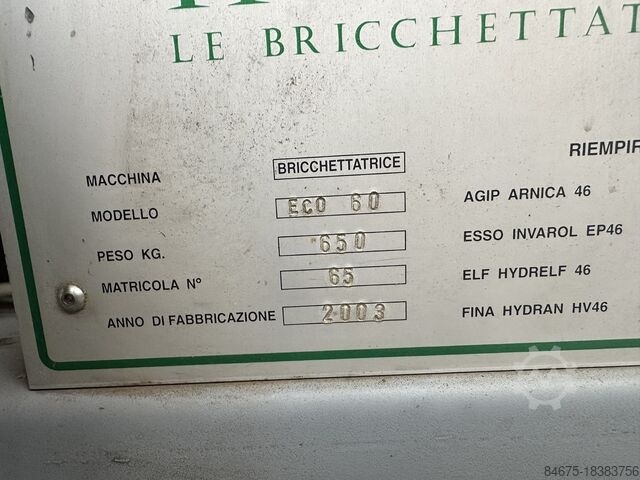 Brikettierpresse PRODECO E60 ECO