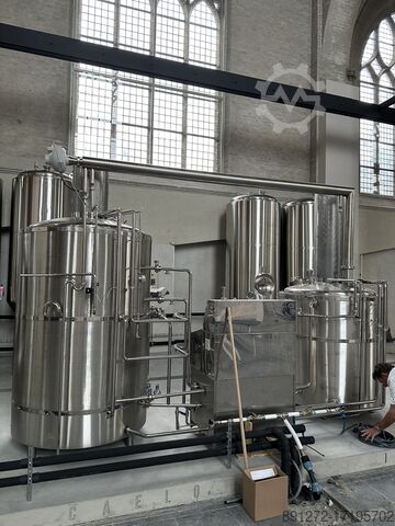 Labu three vessel brewhouse Labu Brew block 7,5/15HL, 10/20HL Whirlpool