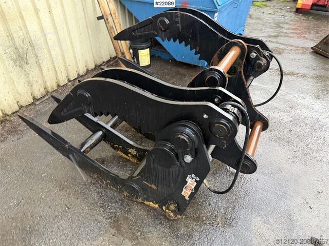 Baumaschine Magsi Rateau wood gripper m/s70 attachment