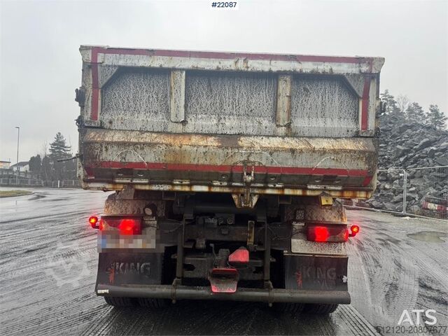 Kipper Scania R560 6x4 tipper truck, snow plough equipped, with