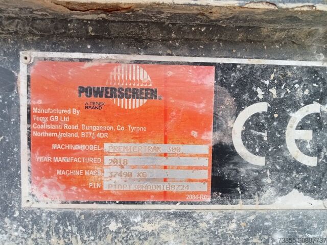 Brecher Powerscreen Premiertrak 300 Jaw