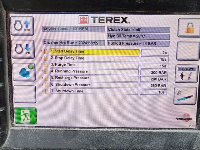 Brecher Powerscreen Premiertrak 300 Jaw