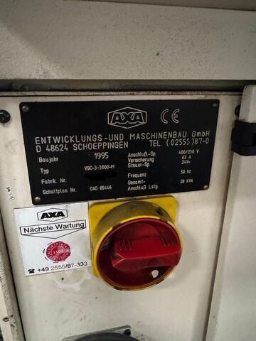 CNC - vertical machining center AXA VSC-3-3000-M