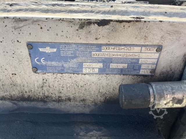 Doppelpalettengabel Cascade 100D