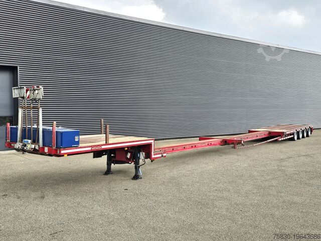 Tieflader Nooteboom MCO-58-04V / 2 x EXTENDABLE / STEERING AXLE