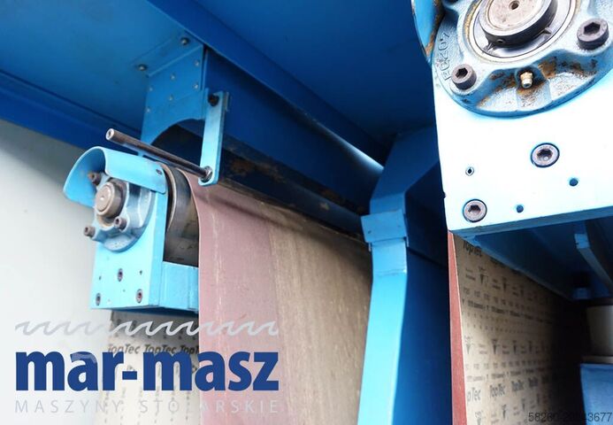 Wide belt sander 3 units Egurko LMF 1100 