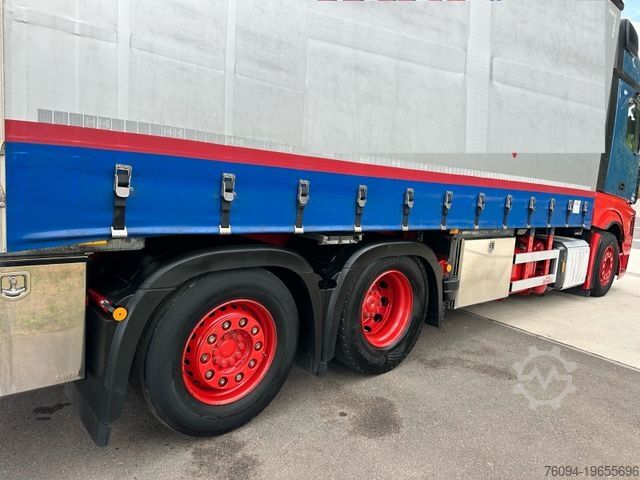 Autokran MERCEDES-BENZ Actros 2548 6x2 Pritsche KRAN Edscha lift/lenk