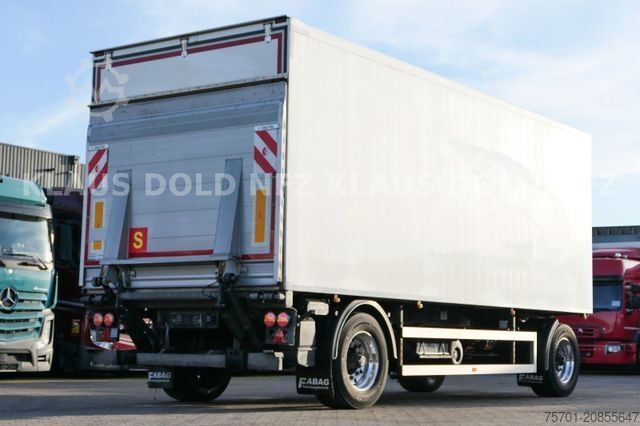 Reefer trailer Fabag AH 18 Kühlkoffer Carrier Vector LBW