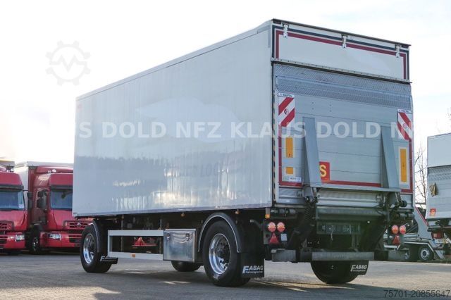 Reefer trailer Fabag AH 18 Kühlkoffer Carrier Vector LBW
