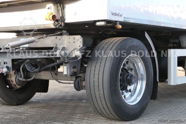 Reefer trailer Fabag AH 18 Kühlkoffer Carrier Vector LBW