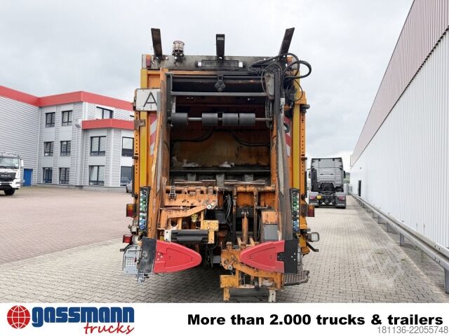 Garbage truck MAN TGS 26.320 6x2-4 BL, Lenk-/Liftachse, HS-Terberg