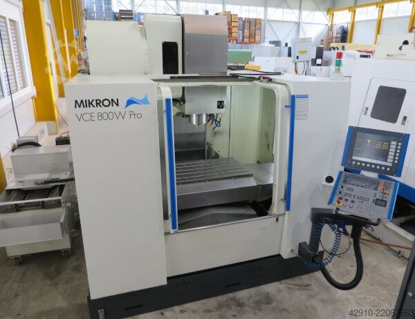 Vertical machining center MIKRON VCE 800 W Pro