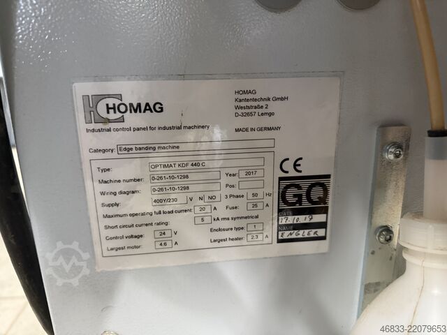 Kantenanleimmaschine Brandt KDF 440 Edition