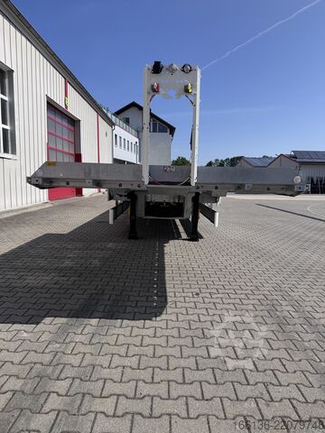 Auflieger mit offener Pritsche FLIEGL 2-Achs Mega Plateau Jumbo SZS 290
