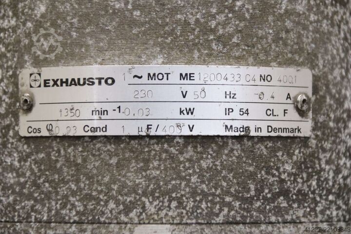 Extraction fan 0.03 kW 1350 rpm Exhausto Exodraft RS  Ø 280 mm