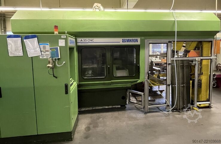 Gear hobbing machine Mikron A35