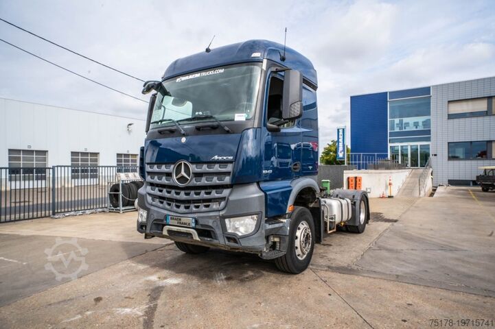 Standard tractor MERCEDES AROCS 1843 LS ( NO ACTROS)+BIG AXLE+HYDR.