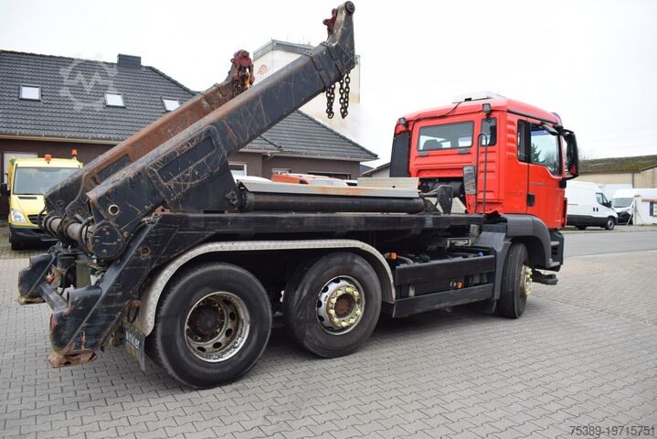 Kipper LKW MAN TGS 26.400 6x2 Meiller Vorlaufachse Dachklima