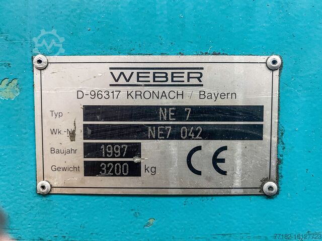Single Screw Extruder Weber NE 7 042