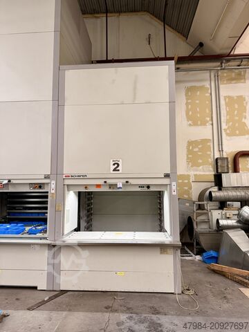 High-bay warehouse SSI Schäfer SHUTTLE 1850 X 825