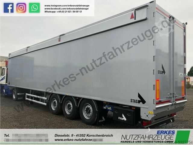 Walking floor semitrailer STAS 13.50 "ECOhddisc93" mit VBK E-Powerplans 93m³